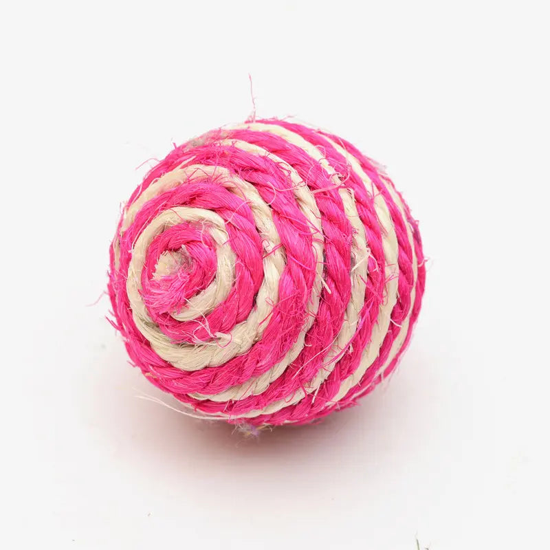 Pelota sisal para gatos