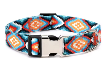 Collar perro multicolor