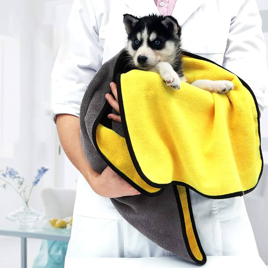 Toalla nanofibra para tu mascota